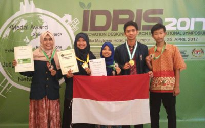 Mahasiswa Departemen Kimia UNDIP Mendapatkan 3 Medali Emas dalam Ajang Innovation Design Research International Symposium(IDRIS) 2017 di Malaysia