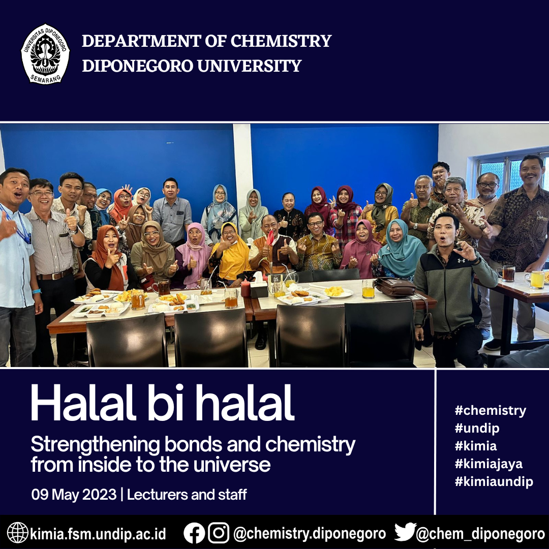 Halal Bi Halal Chemistry Diponegoro 2023