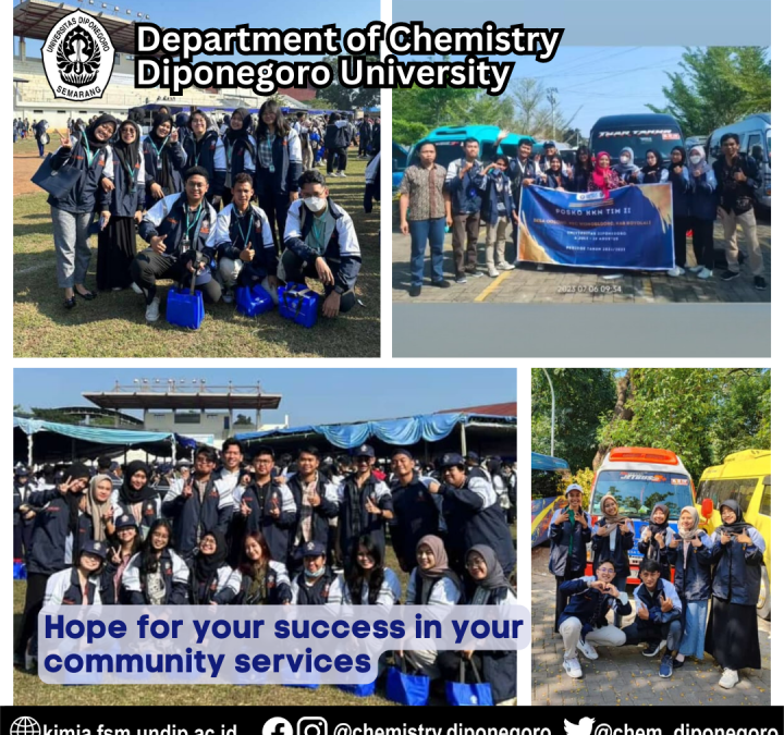 Chemistry Students of UNDIP’s 2020 Batch Depart for Community Service Program