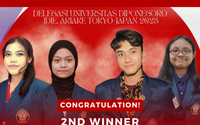 Chemistry Student from Diponegoro University Lead the Team and Achieve Second Place in Japan Design Invention and Expo (JDIE, Tokyo Ariake 2023)