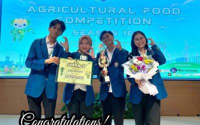 Congratulations to Chemistry Diponegoro Students for Their Achievement in the National Agricultural Food Competition (AFC)!