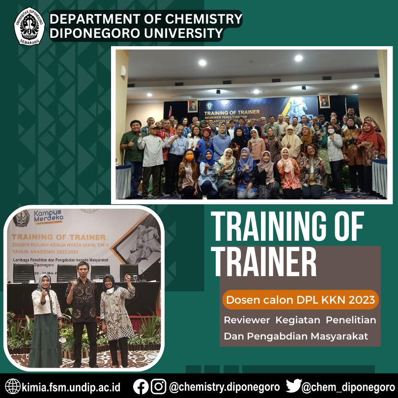 Training of Trainer (ToT) for Field Supervisors of Community Service Program (KKN) 2023 and Reviewer Candidates for Research and Community Engagement