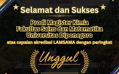 Program Magister Kimia di Universitas Diponegoro (Undip) Meraih Pengakuan Akreditasi Unggul